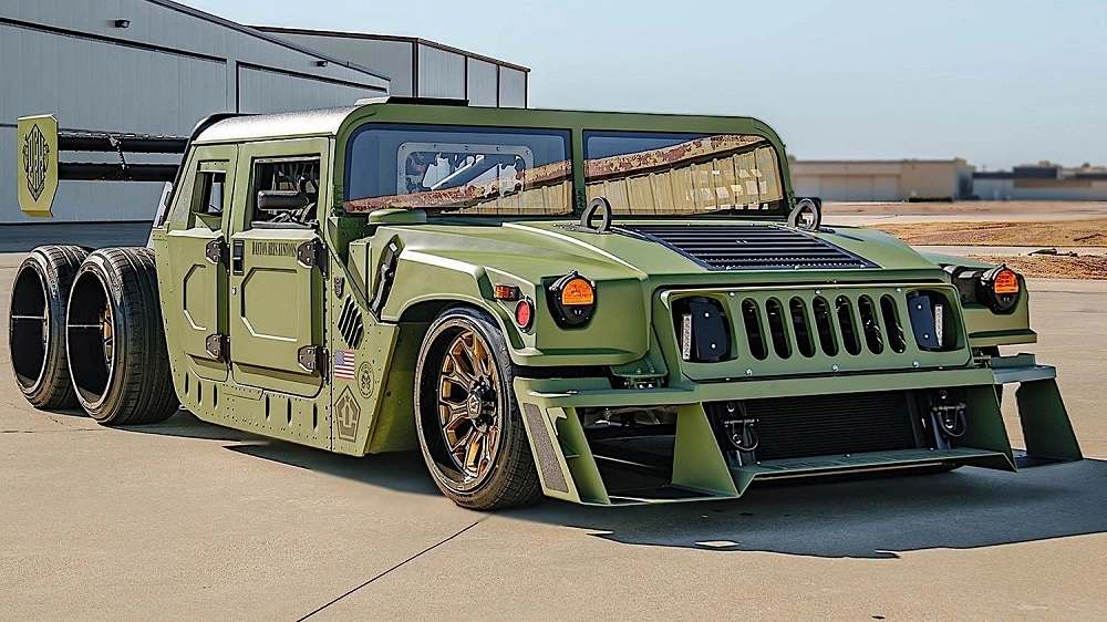 Heavily Modded 6x6 Humvee Sold For Nearly A Million Dollars