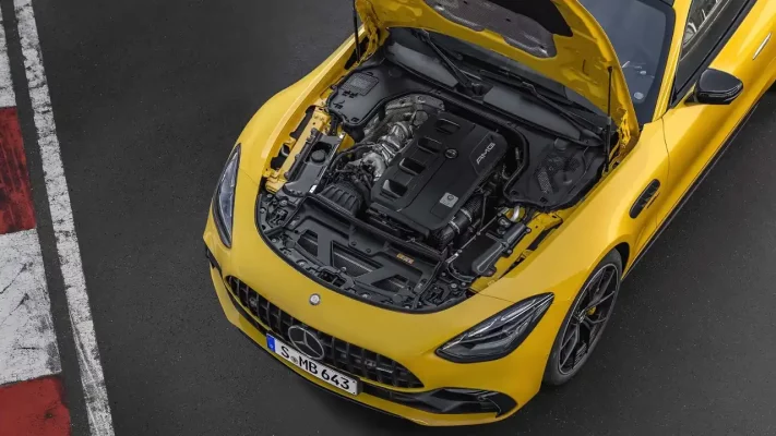 2025 M-AMG GT 43 Coupe gets a four-cylinder with F1 turbine technology