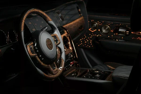 2024 MANSORY Rolls Royce Cullinan steering wheel