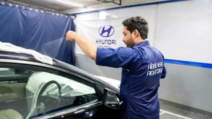 Hyundai introduced Nano Cooling Film