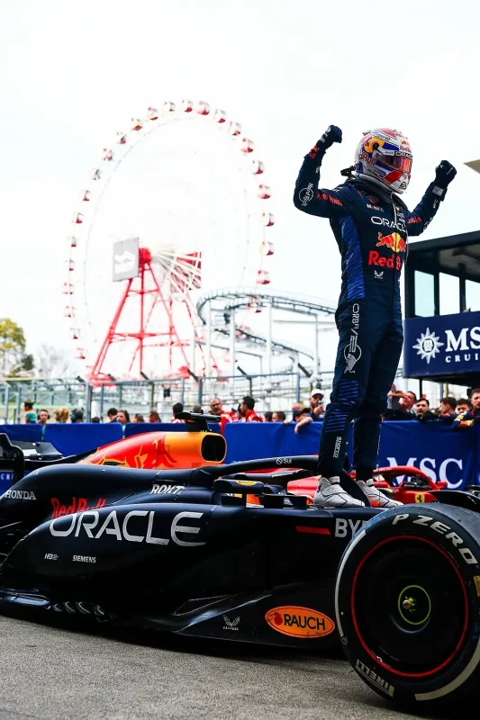 Red Bull Racing Dutch driver Max Verstappen has won the F1 Japan Grand Prix for the third time