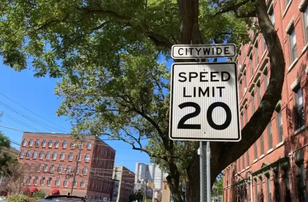 NYC speed limit 20 MPH